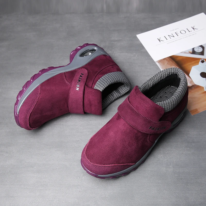 Height Increasing Sneakers Women Air Cushion Sport Shoes Women Running Shoes Anti-slip Platform Shoes Gym Shoes Jogging