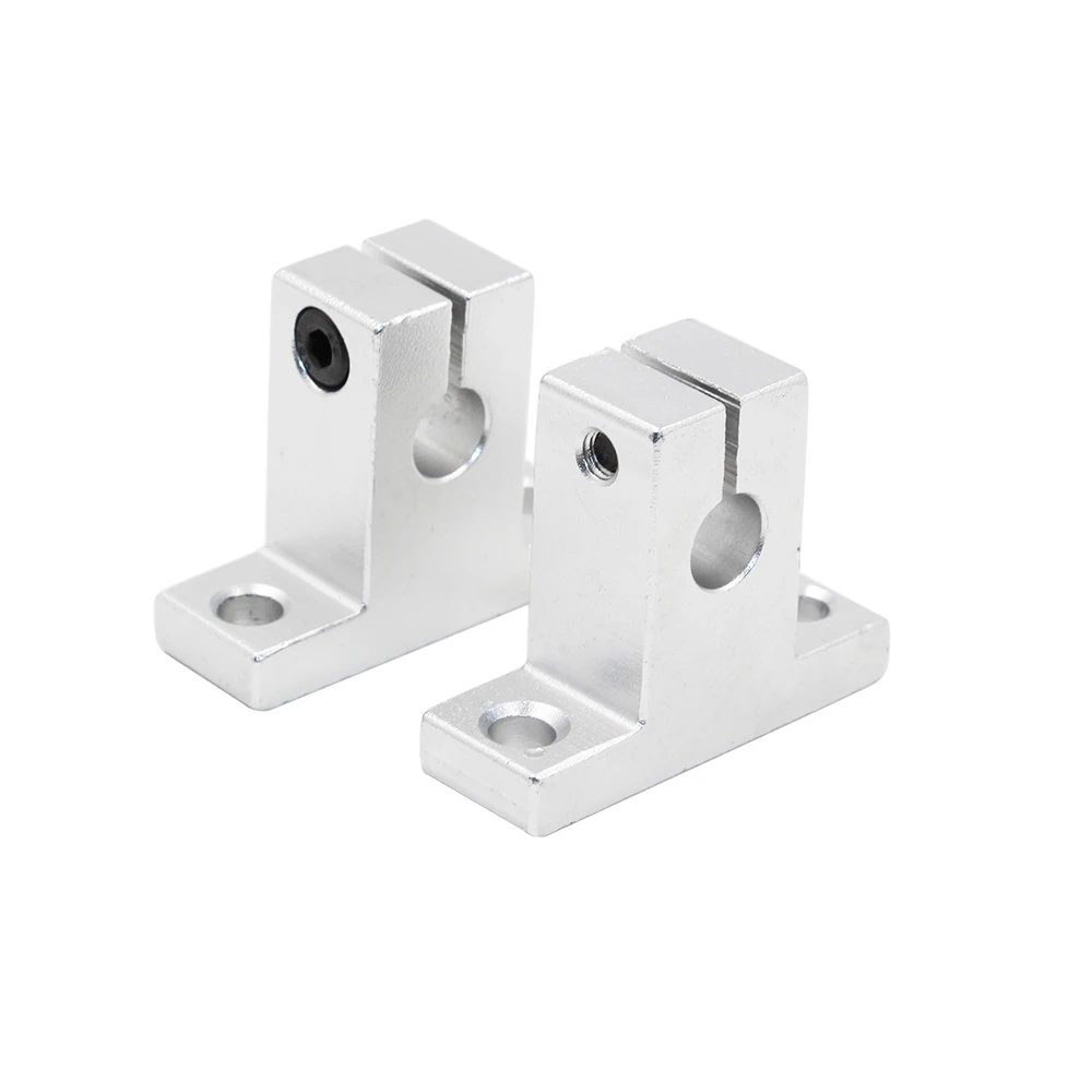 4 шт./лот опорный вал для линейной рельсовой направляющей алюминиевый блок SK8 8 мм