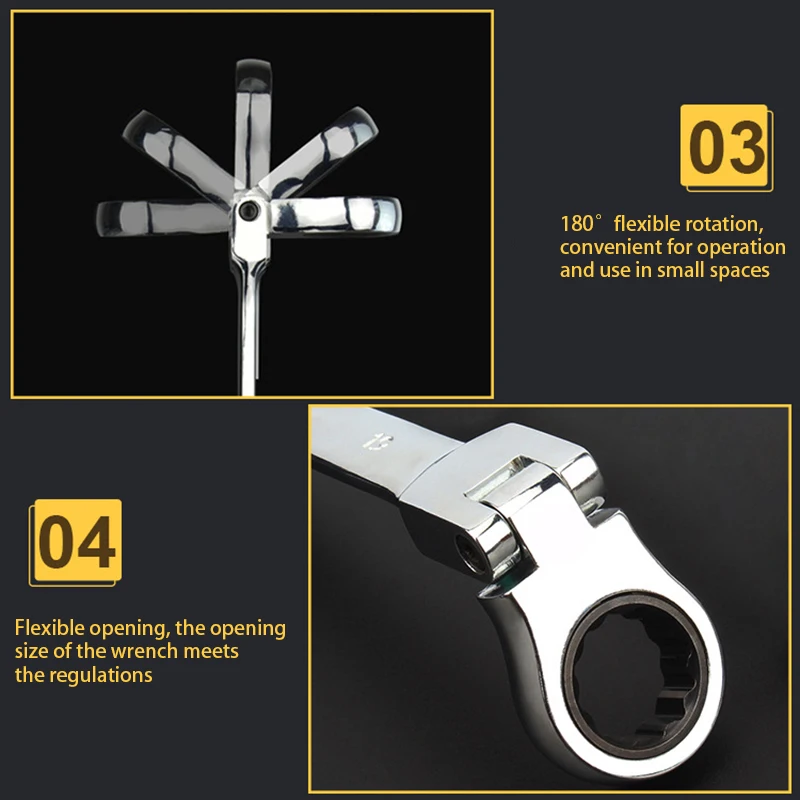 Инструменты с храповым механизмом динамометрические шестерни гибкие ключи