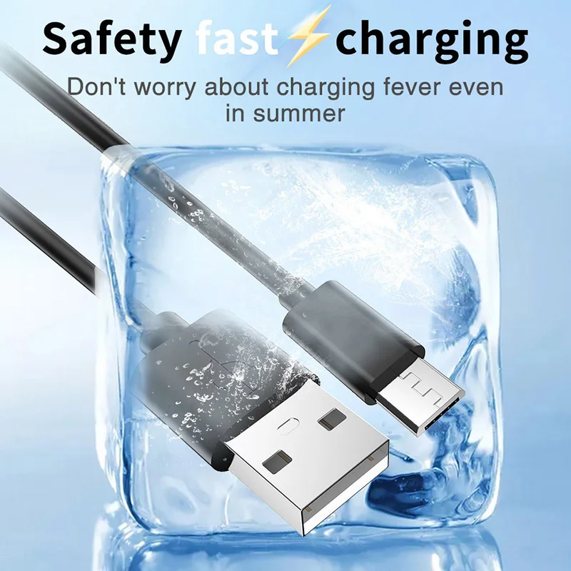 3 предмета в комплекте микро Usb кабель 5V2A быстрая зарядка мобильный телефон
