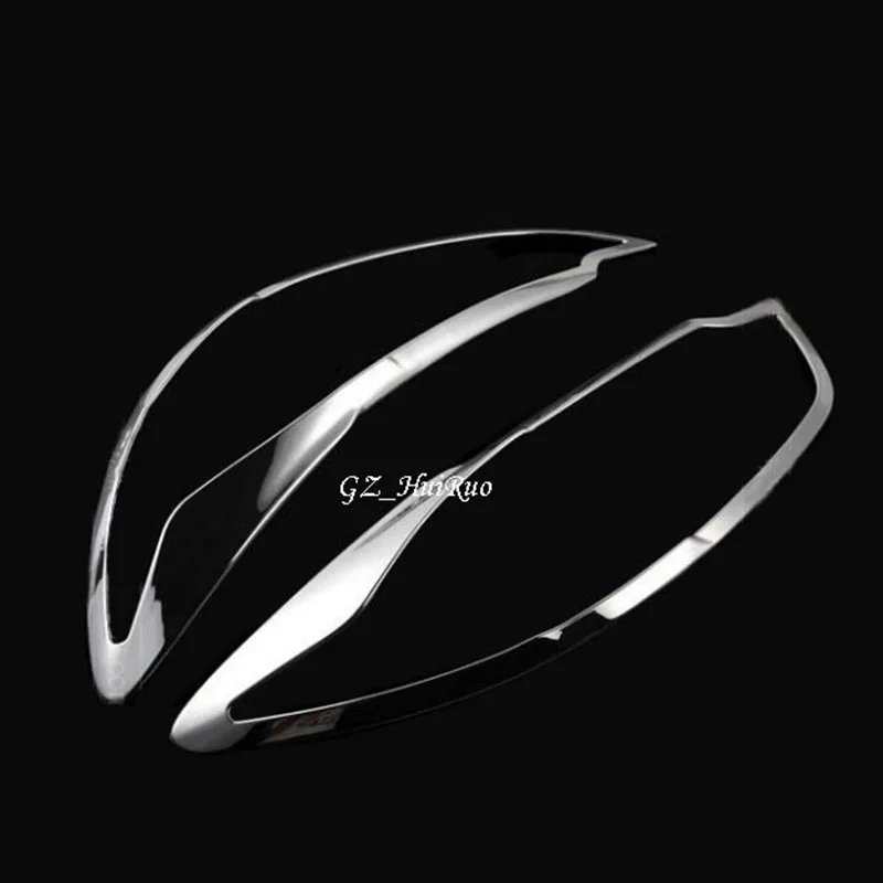 ABS Хромированная декоративная крышка для передней фары абажур рамка MAZDA 6 ATENZA 2013