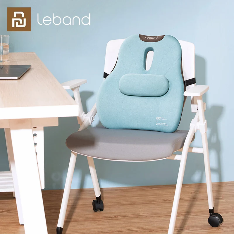 

Youpin Leband Adjustable Waist Cushion Magnetic Support Back Cushion Soft Rebound Foam for Office Chair Car Seat Waist Back Pad