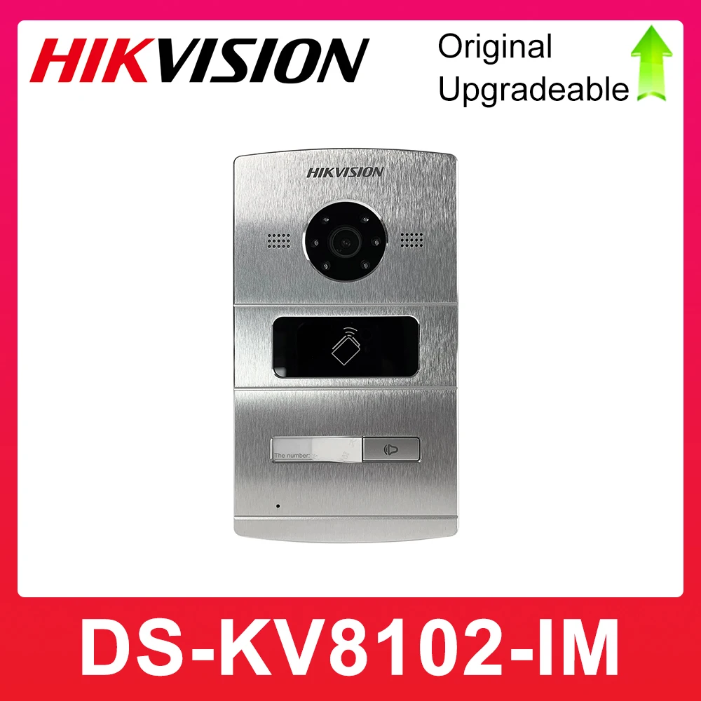 

DS-KV8102-IM Hik hands free Metal network Villa Door Station phone video Intercom doorphone