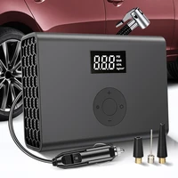 smart mini car air pump dc12v electric air compressor digital display pressure portable tire inflator for bicycle motorcycle