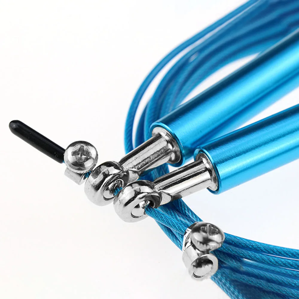 Скоростная Скакалка для кроссфита skakanka стальная проволока ММА бокса прыжки