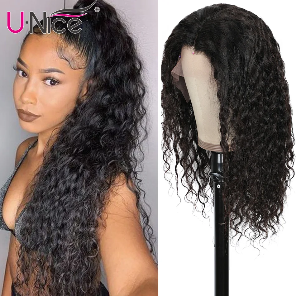 Бразильский свободный волнистый парик на кружеве 13х4 кружевные передние