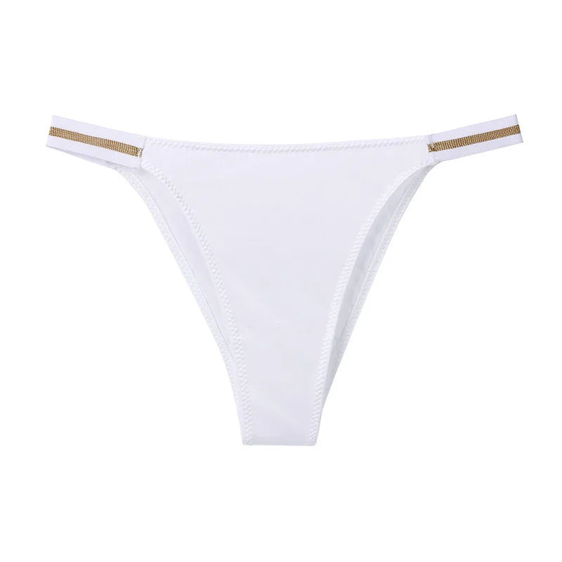 

Sexy Traceless Women's Underwear No Sense Hip Lifting Ice Silk Briefs Cotton Antibacterial Interior Mid Waist Bikini