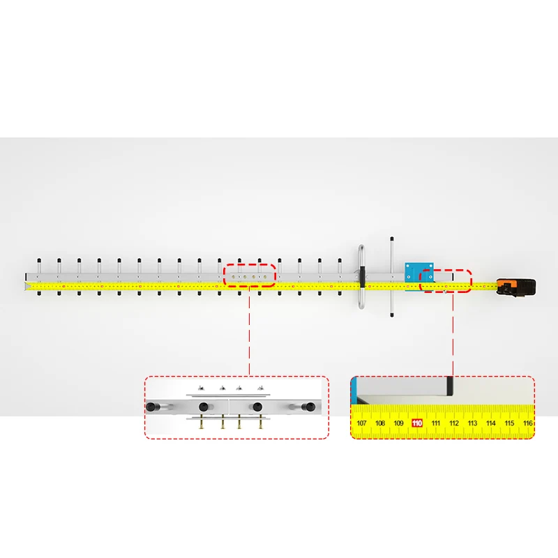 Lintratek 20dBi Складная Антенна Yagi 18-Units N гнездовой разъем наружная антенна для GSM 2G 3G 4G