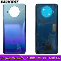 original for xiaomi mi 10t lite battery back coverback glass cover replacement parts for redmi note 9 pro 5g battery cover