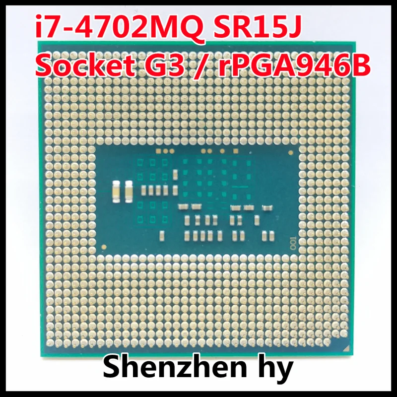 

I7-4702MQ i7 4702MQ SR15J 2,2 ГГц четырехъядерный восьмипоточный ЦПУ Процессор 6M 37W Socket G3 / rPGA946B