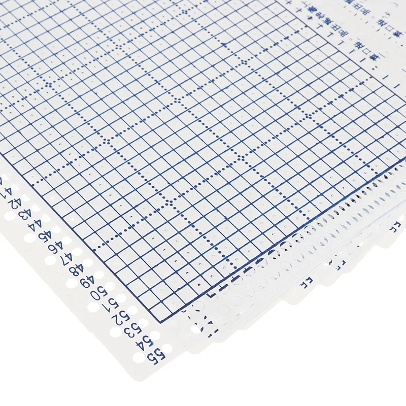10 шт. Punchcard подходит для Brother Singer вязальная машина пустой Пробивной карты KH860 KH868 SK260 SK280