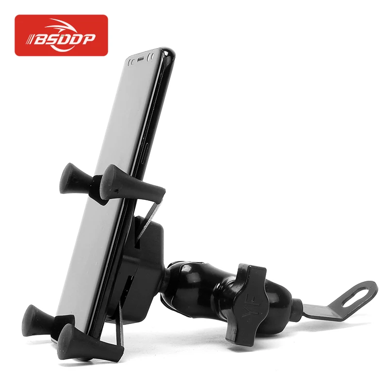 Кронштейн для зеркала мотоцикла X type USB Piaggio Ducati Yamaha kawasaki Honda Suzuki KTM BMW Harley