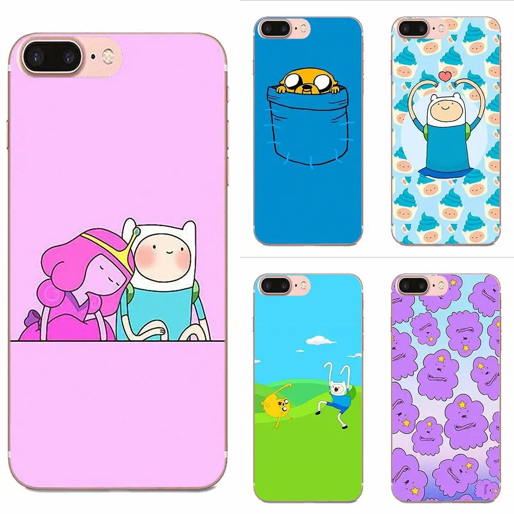 Время приключений Симпатичные Beemo Bmo Джейк Мягкие Чехлы для Apple iPhone 4 4s 5 5C 5S SE 6 6S 7 8 11