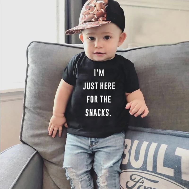 Детская рубашка топы на день рождения для мальчиков летняя одежда детская топ