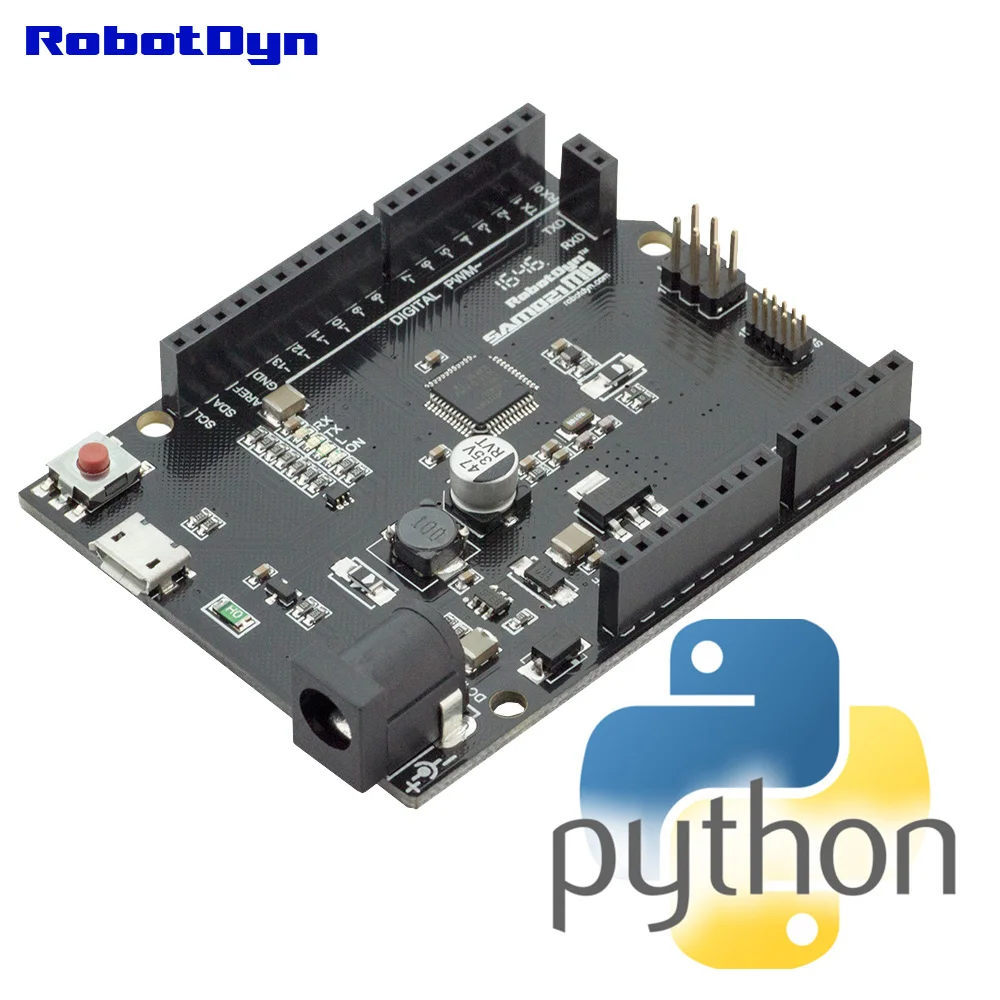 MicroPython SAMD21 M0 плата. С 32 битным процессором ARM Cortex M0. Формат фактор Ardulno R3. Для
