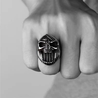 vintage punk skull bottle opener ring hip hop street can open beer rings for men gift for boyfriend accessories party jewelry