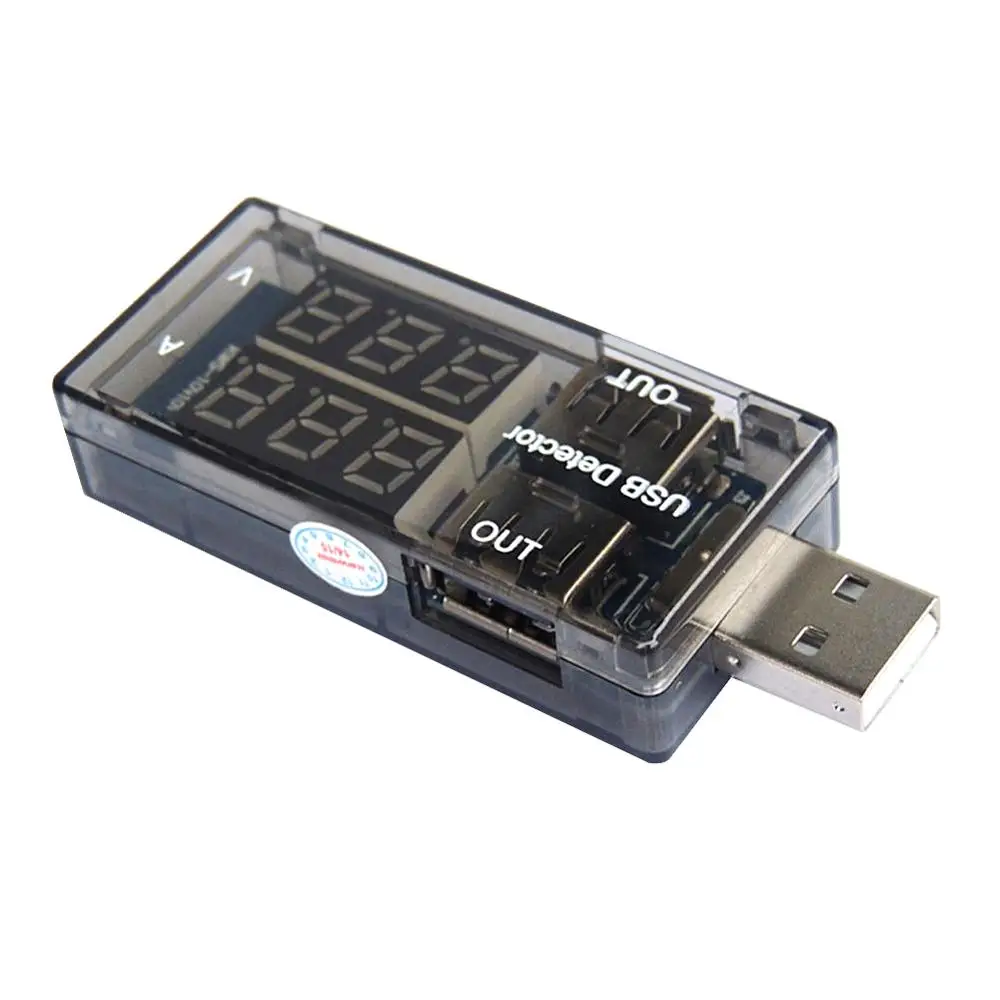 USB Тестер светодиодный цифровой вольтметр Амперметр автомобильный измеритель