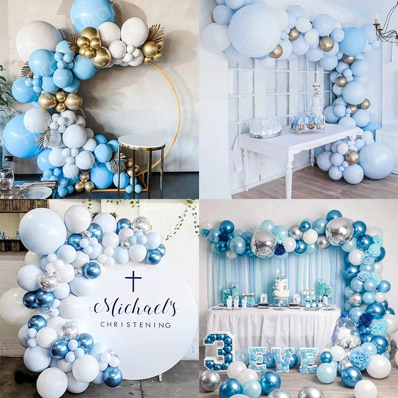 Тропический гавайский воздушные шары гирлянда арочный комплект клипсы для