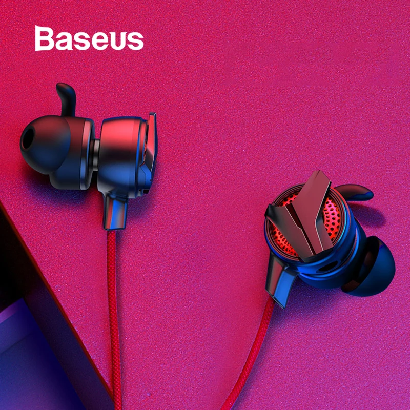 Baseus игровой In Ear Наушники для Pubg контроллер GAMO 15 3D стерео наушники мобильного pubg