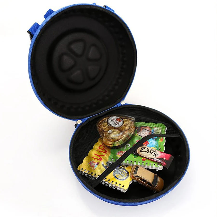 3D Car Tire Children Schoolbag Lovely Kids Small Backpack EVA Wheel Kindergarten Bag Age 3-5 Boy Girl Toddler Kawaii School Bag