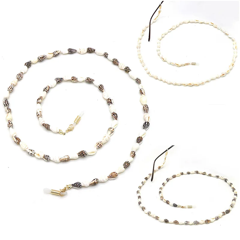 Модный женский ремень для очков в виде ракушек