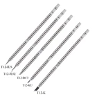 Набор бессвинцовых наконечников для паяльника T12, 5 шт.Лот, приблизительные детали для сварочных наконечников для паяльной станции Hakko