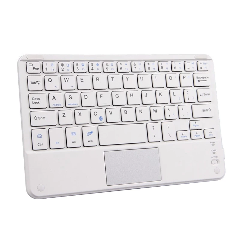Универсальная тонкая портативная беспроводная клавиатура Bluetooth-Совместимость 3 0