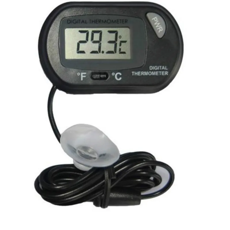 Цифровой термометр автоматический ЖК-дисплей датчик проводной для аквариума