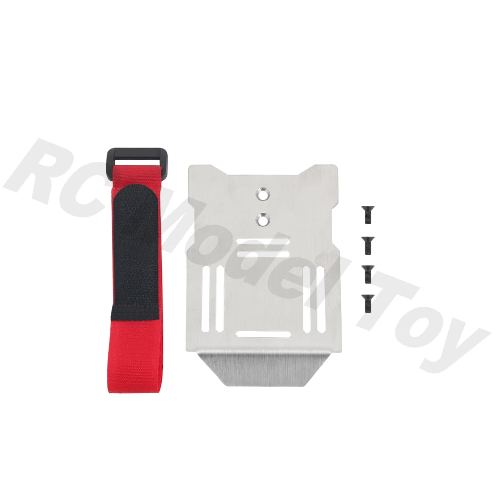 

TRX4 Metal Apparatuur Battery Device Board for 1/10 RC Crawler Car TRX-4 G500 Stainless Steel Frame Upgrade Parts