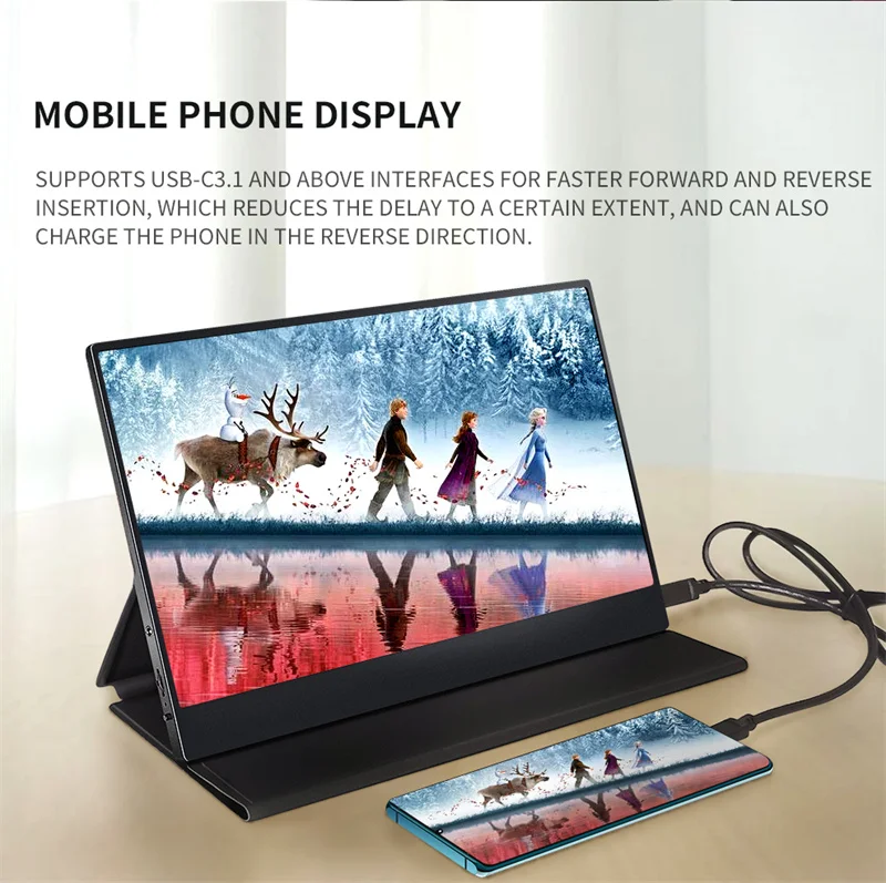 구매 터치 스크린 4K 휴대용 모니터 X 박스 시리즈 X 게임 화면 라즈베리 파이 4 HDMI LCD 디스플레이 12.5 인치 IPS 모바일 PC 모니터