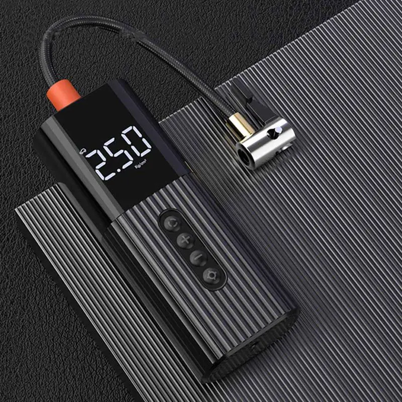 Precio Mini Compresor De Aire Portátil Para Coche Y Bicicleta, Inflador De Neumáticos Con Iluminación LED, 12V, 150PSI