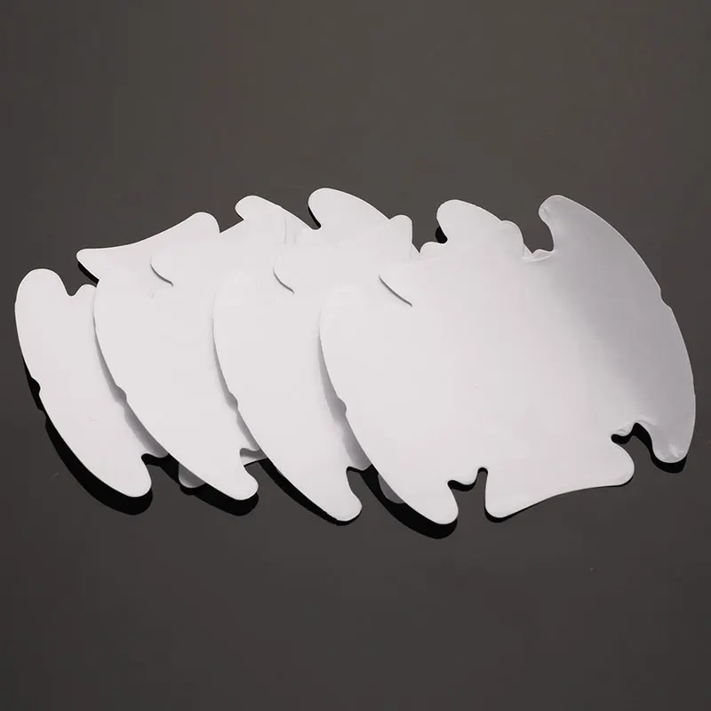 

8pcs Invisible Clear Car Door Handle Paint Scratch Protector Guard Film Sheet