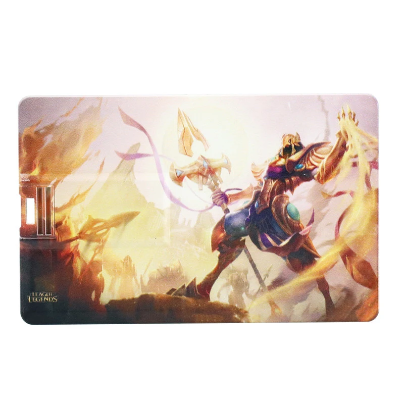 Водонепроницаемая супертонкая забавная игровая карта USB флеш-накопитель 4 ГБ 8 16 32