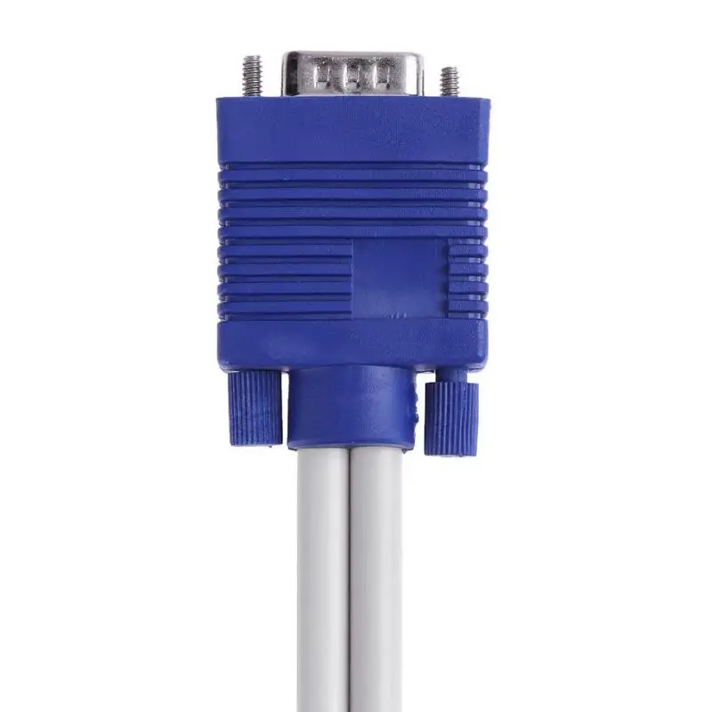 Позолоченный 1080P VGA Мужской и Женский кабель адаптер Двойные магнитные кольца