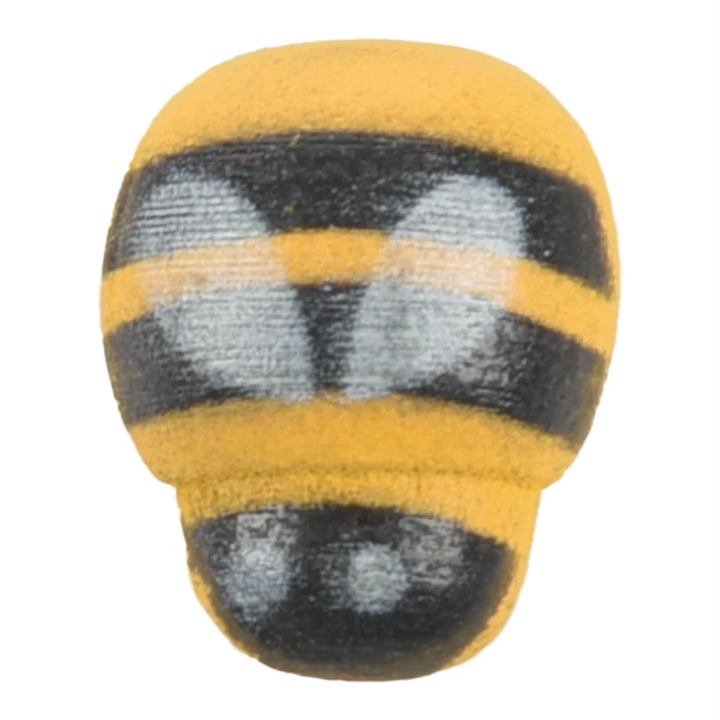 

100Pcs Home Decor Mini Bee Wooden Sponge Self-Adhesive Wall Stickers