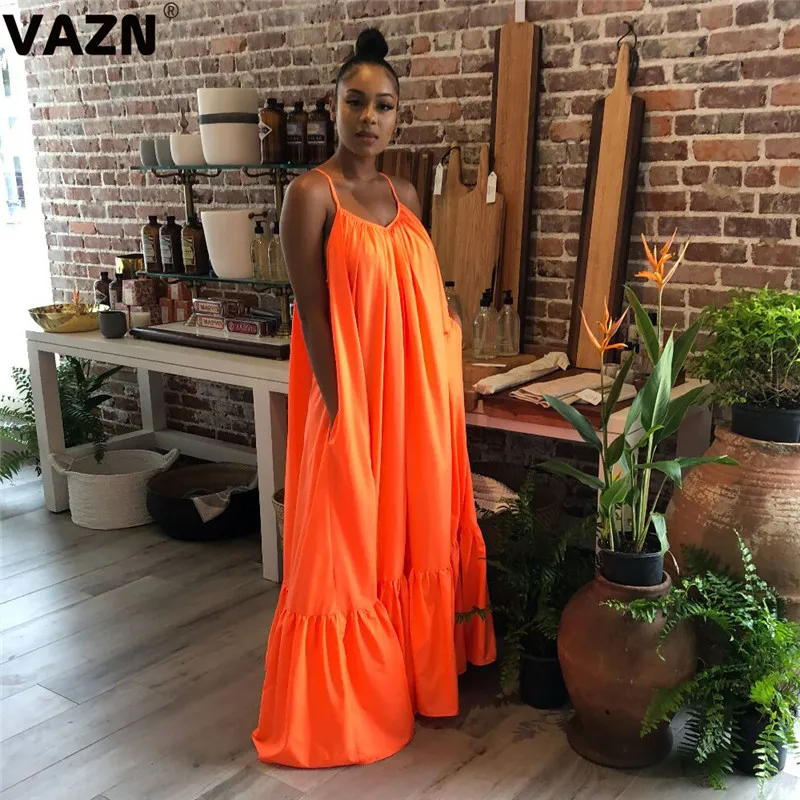 Новинка 2020 летнее Сексуальное Женское однотонное бальное платье 2 цветов на