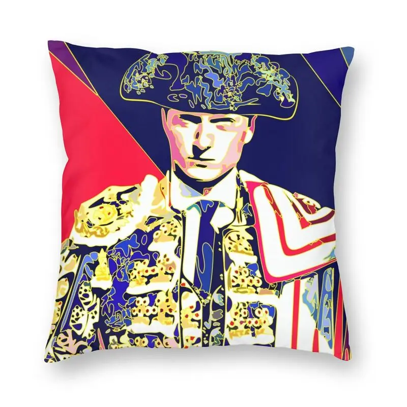 

Spain Bullfighter Cushion Cover Spanish Matador Works Of Simon Aguerrevere Plastic Artist Throw Pillow Case Home Decoration