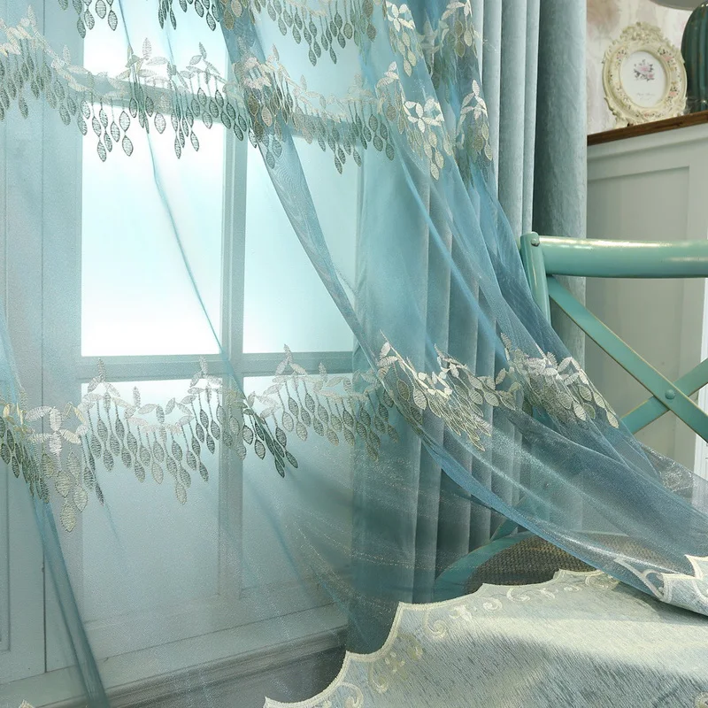 Европейские тисненые вышитые шторы розового цвета для спальни Роскошная шениль