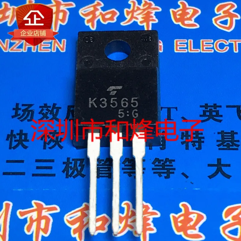 

10 шт. K3565 2SK3565 TO-220F 900V 5A