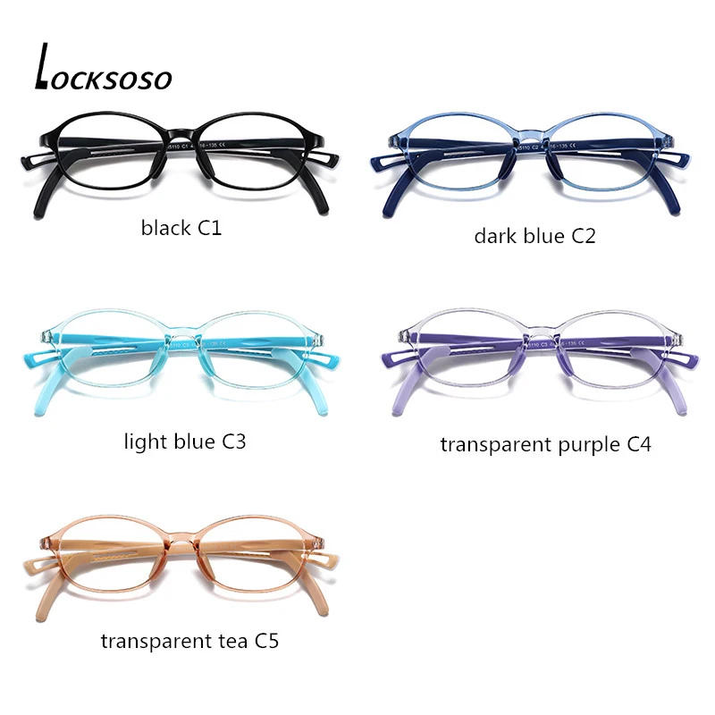 LOCKSOSO Anti Blue Light Radiation Glasses For Children Kids Boy Girl Computer Gaming Glasses Blue Ray Glasses Oculos Infantil
