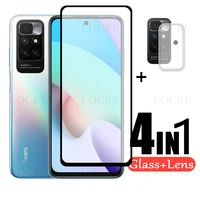 Стекло с полным покрытием для Xiaomi Redmi 10, стекло, Защитное стекло для Redmi Note10, 11 Pro, объектив камеры для Mi 11 Lite 5G NE, 11T, 11T Pro