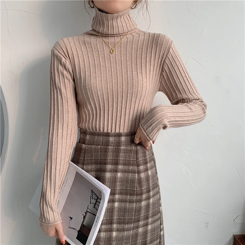 : Для 2021 Сезон весна-осень Трикотажное обтягивающее футболка для женщин с