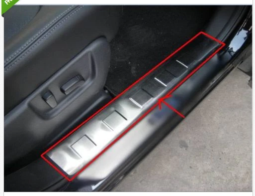 

Накладка из нержавеющей стали/порог двери для Nissan X-trail 2009, 2010, 2011, 2012