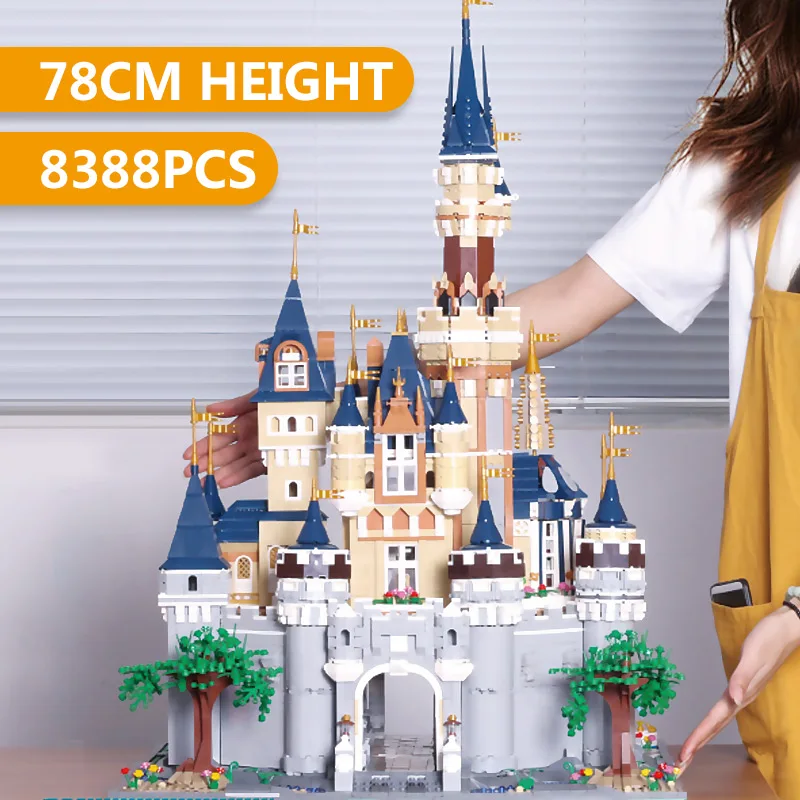 16008 обновленная версия игрушки из фильма совместимы с 71040 Золушка Принцесса