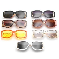personality sunglasses hip hop sun glasses punk goggles anti uv spectacles rivet eyeglasses ornamental a