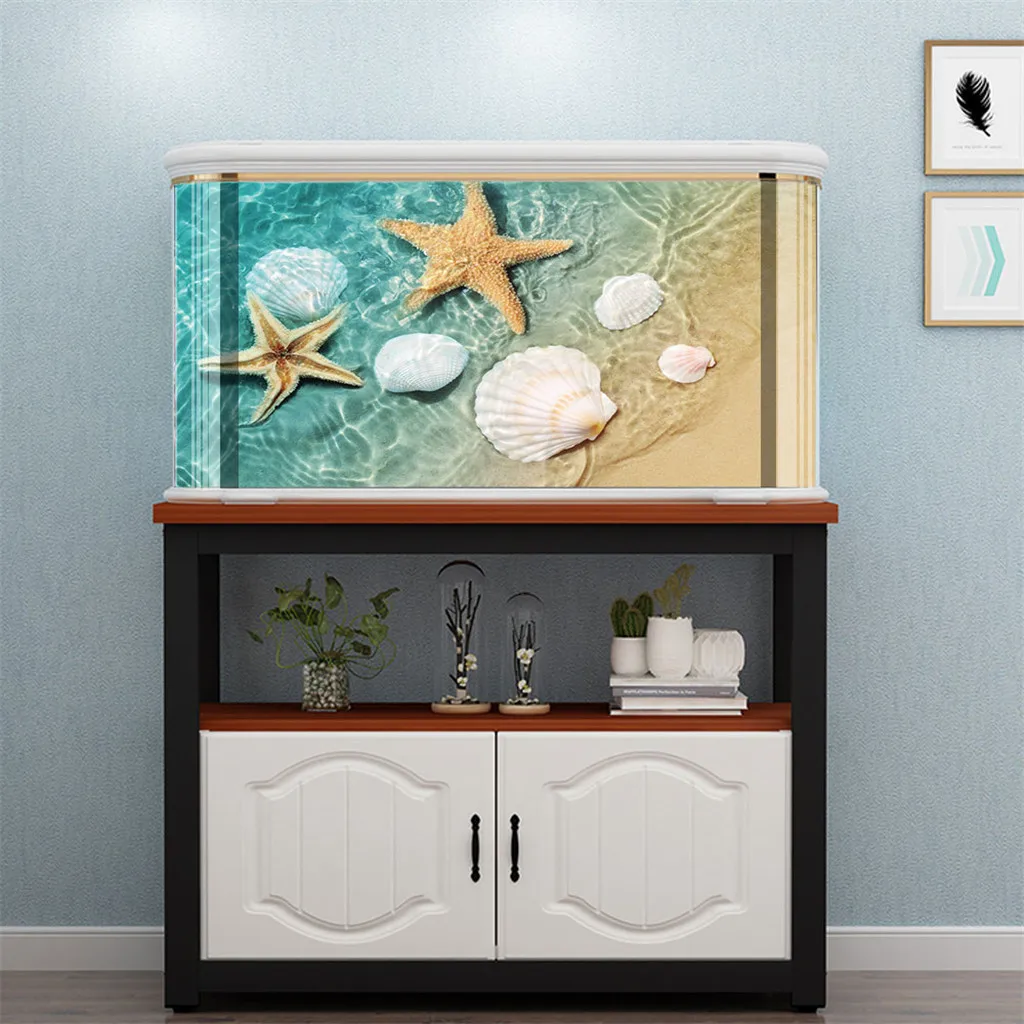 7 стикер на стену ПВХ персонализированные креативные наклейки для аквариума от