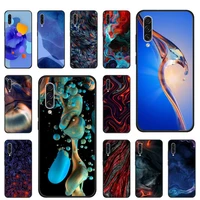 colorful painting quicksand illusion phone case for samsung galaxy s note 7 8 9 10 20 fe edge a 6 10 20 30 50 51 70 lite plus