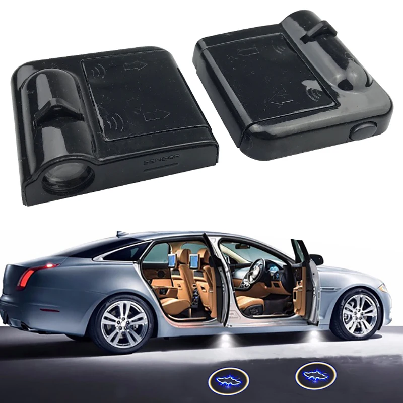 1 беспроводной декоративный автомобильный светильник с логотипом летучая