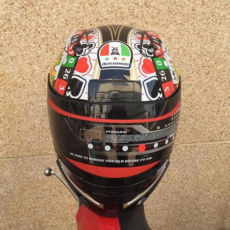 Бесплатная доставка полный уход за кожей лица мотоциклетный шлем catchword гоночный