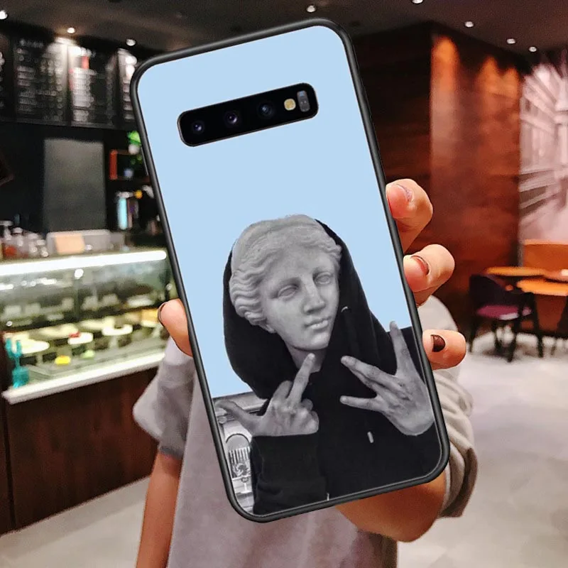 Силиконовый чехол для Samsungs/S7/S8/S9/S10/S20 Plus/S20Ultra/S10 Lite/Note 10 Plus/Mona/Lisa Art/чехол телефона |